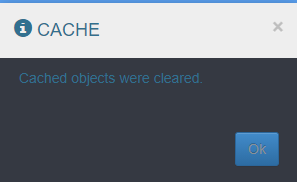 Clear Cache