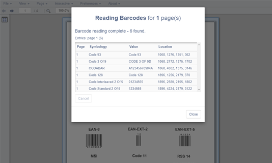 Barcode Reader screenshot